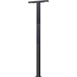 Lampa solarna Vertical Square 5,8m 2x30W 2x5400lm 440Wp 921Wh dwuramienna